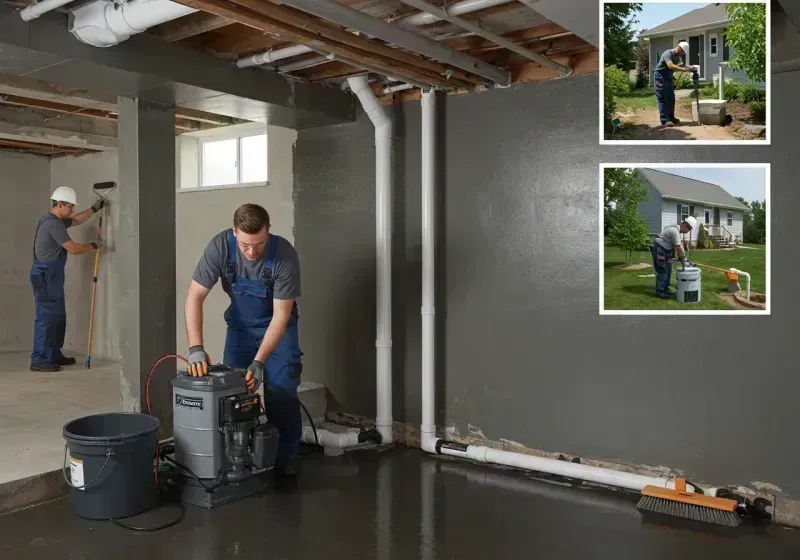 Basement Waterproofing and Flood Prevention process in Chebanse, IL